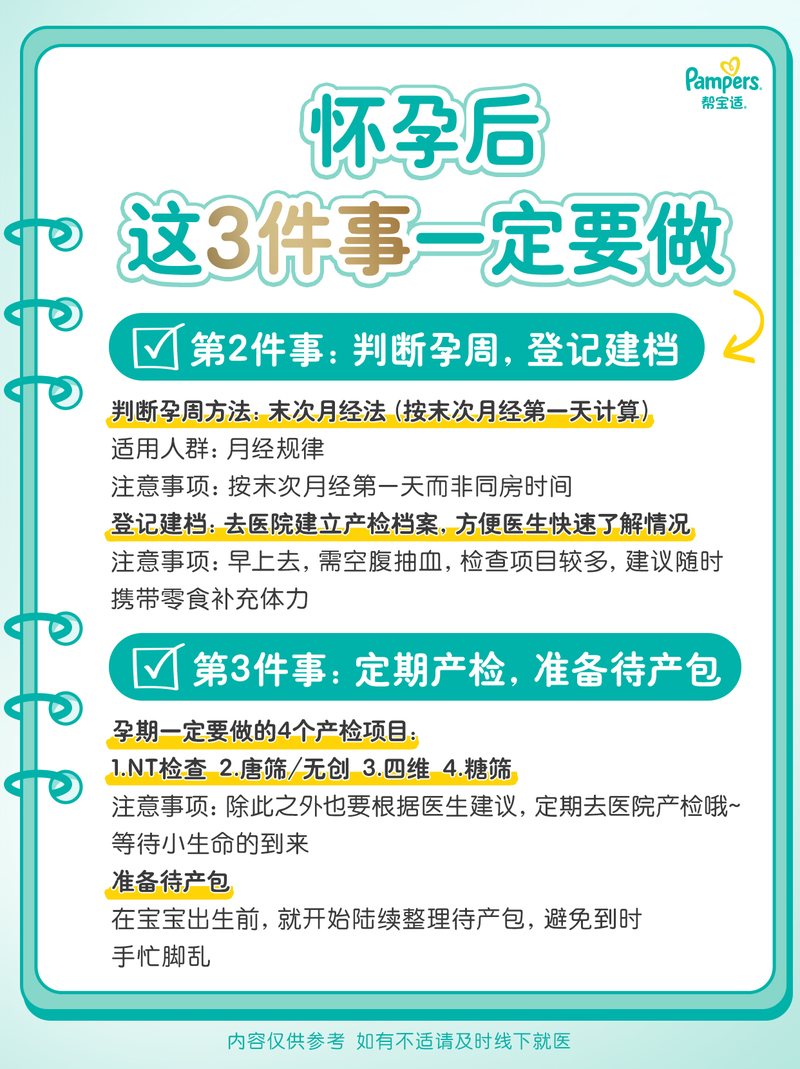 怀孕后,这3件事一定要做图文素材第2页