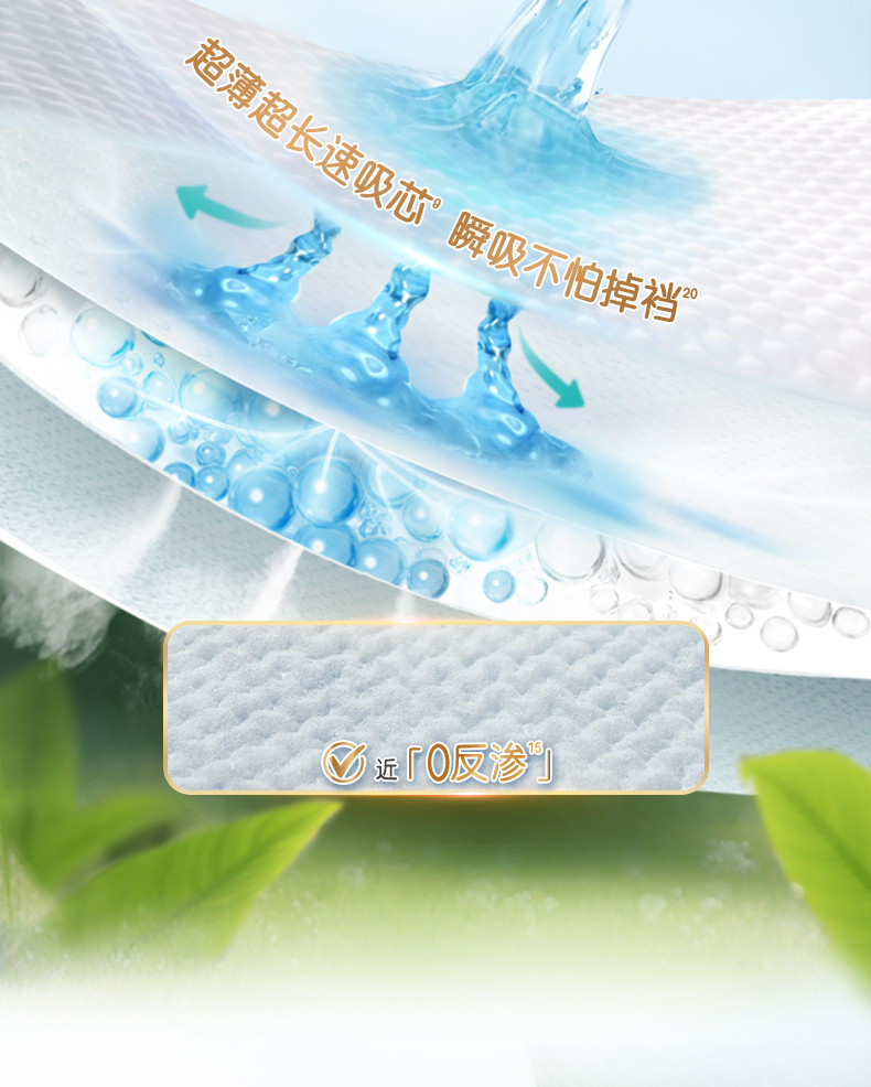 帮宝适清新帮纸尿裤吸收芯体详情图(5/12)