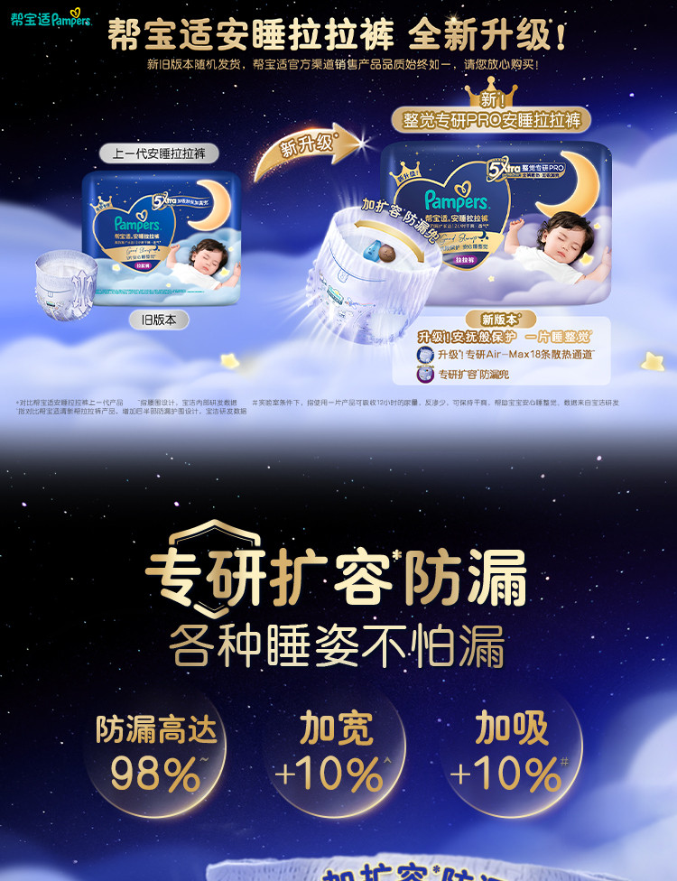 帮宝适安睡拉拉裤详情图（1/12）