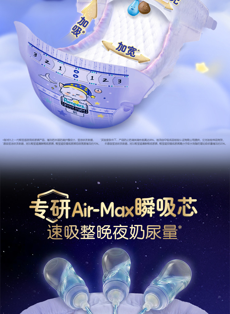 帮宝适安睡纸尿裤Air-Max瞬吸芯详情图(3/12)